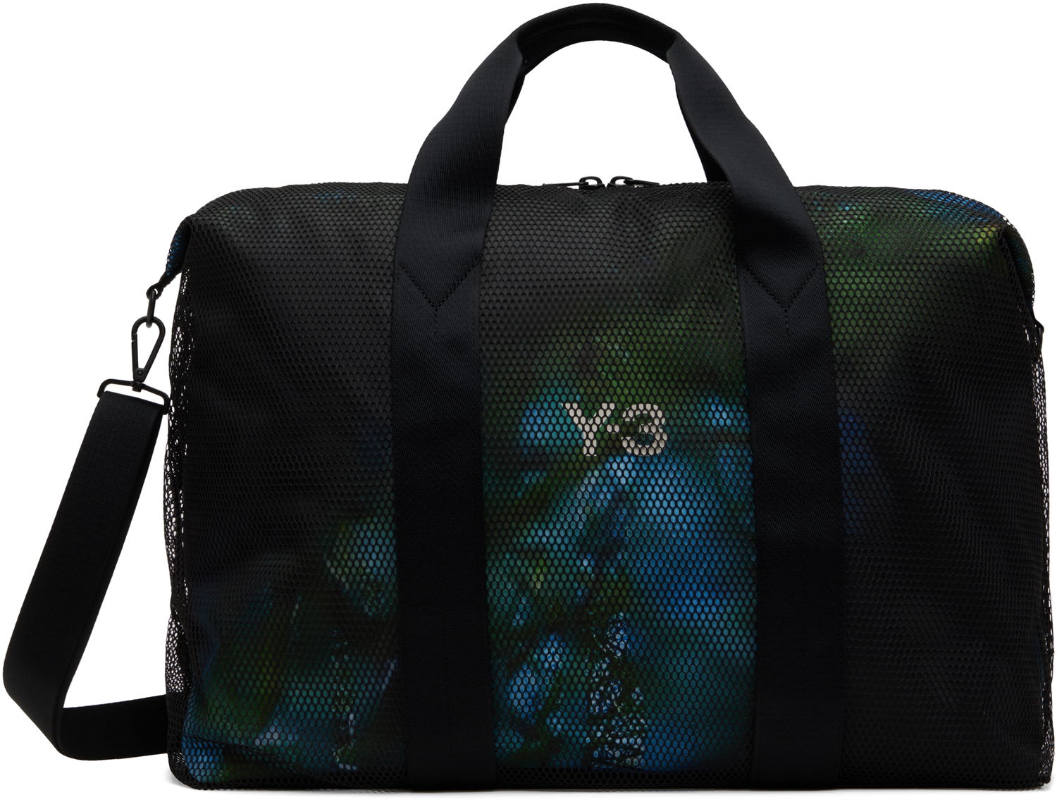 Rejsetaske Y-3 Y-3 Mesh Weekender Duffle Bag Sort | JD2884, 0
