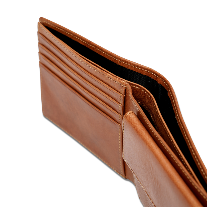Tegnebog Vasky Brown Leather Wallet Brun | A-0037-002, 1