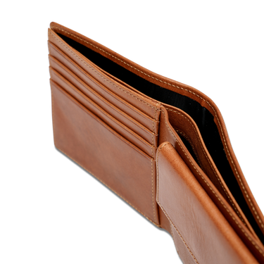 Tegnebog Vasky Brown Leather Wallet Brun | A-0037-002, 1
