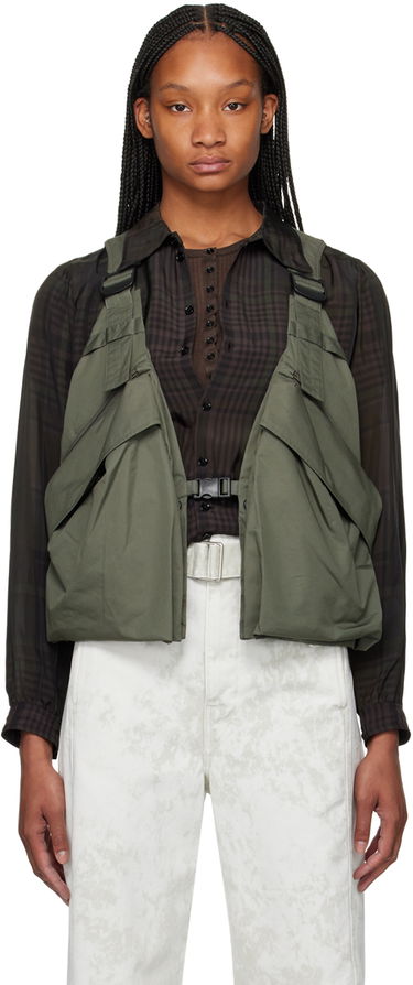 Vest LEMAIRE Utility Vest Grøn | OW1078 LF1226, 0