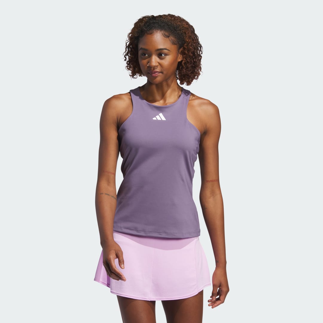 Jersey adidas Originals Tennis Y-Tank Lilla | IM0188, 1