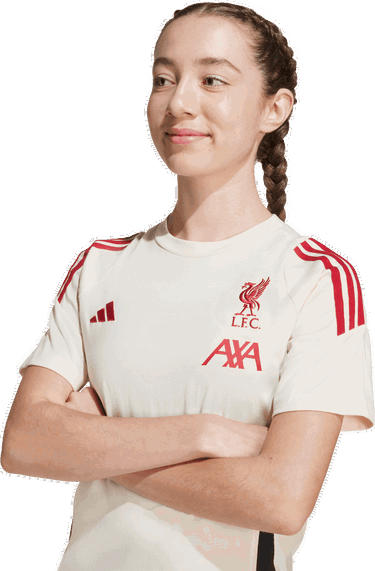 T-shirt adidas Originals Liverpool FC Tiro Cotton T-Shirt Hvid | jv6580, 3