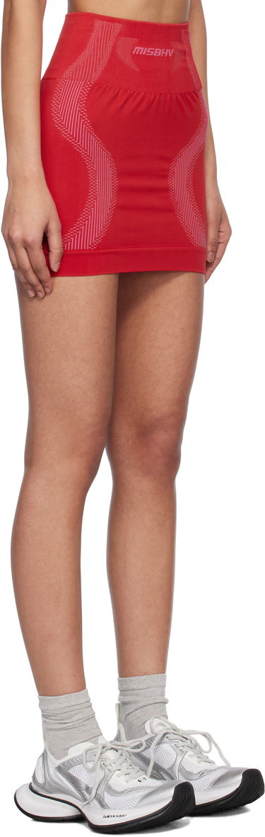 Nederdel MISBHV MISBHV Sport Miniskirt Rød | 250EX502, 1
