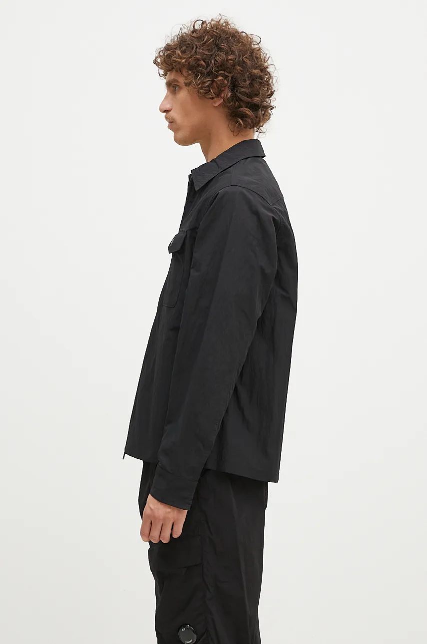 Skjorte Fred Perry Overshirt Pocket Sort | M5684.236, 1