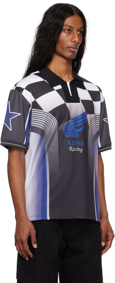 Jersey Andersson Bell Andersson Bell Checkerboard Racing Polo Sort | atb1298m, 1