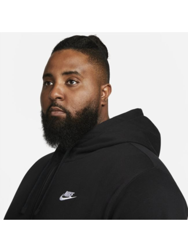 Sweatshirt Nike Club Fleece Full-Zip Sort | BV2645-010