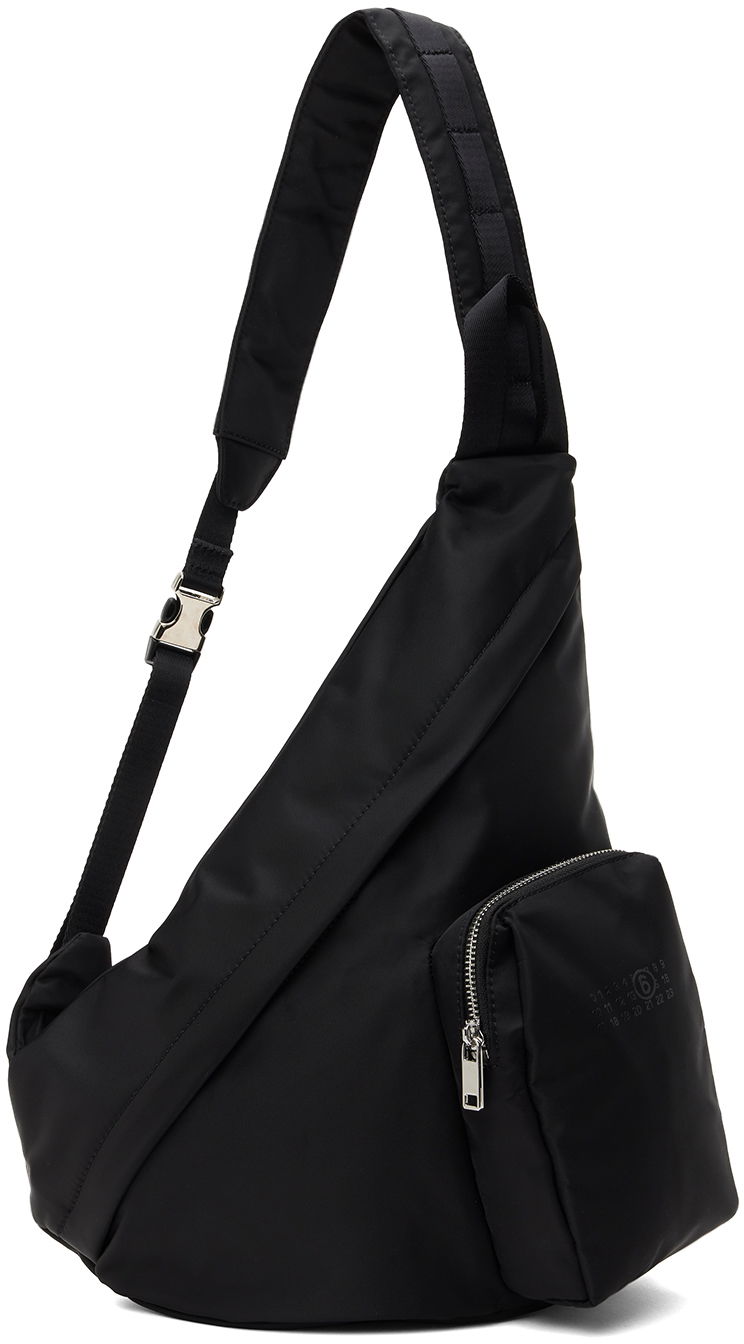 Skuldertaske Maison Margiela Triangle Sling Bag Sort | SB5WG0019 P6416