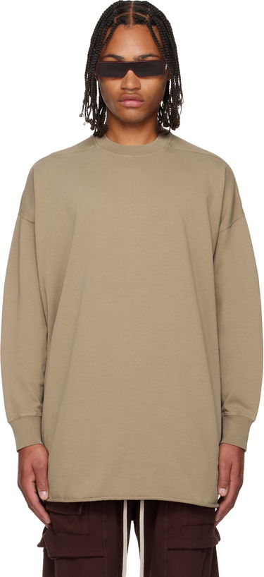 Sweatshirt Rick Owens DRKSHDW Concordians Tommy LS Sweatshirt Beige | DU02E7292 RIGP, 0