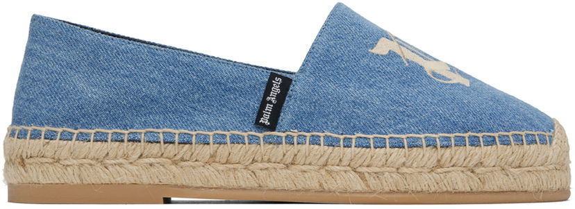 Tøj Palm Angels Palm Angels 'PA' Espadrilles Mørkeblå | PWIB004R24DEN0014500