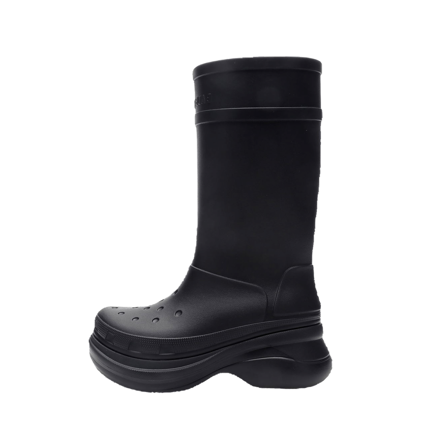 Sneakers og sko Balenciaga x Crocs Boot Black Sort | 677384W1S8E1000