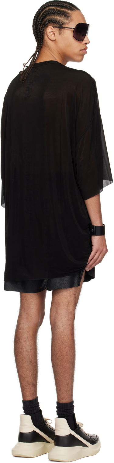 Shorts Rick Owens Rick Owens Hollywood Tommy Sheer T-Shirt Sort | RR01E5283 BZ, 2
