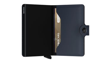 Tegnebog Secrid Miniwallet "Matte Night Blue" Mørkeblå | MM-Night-Blue, 2