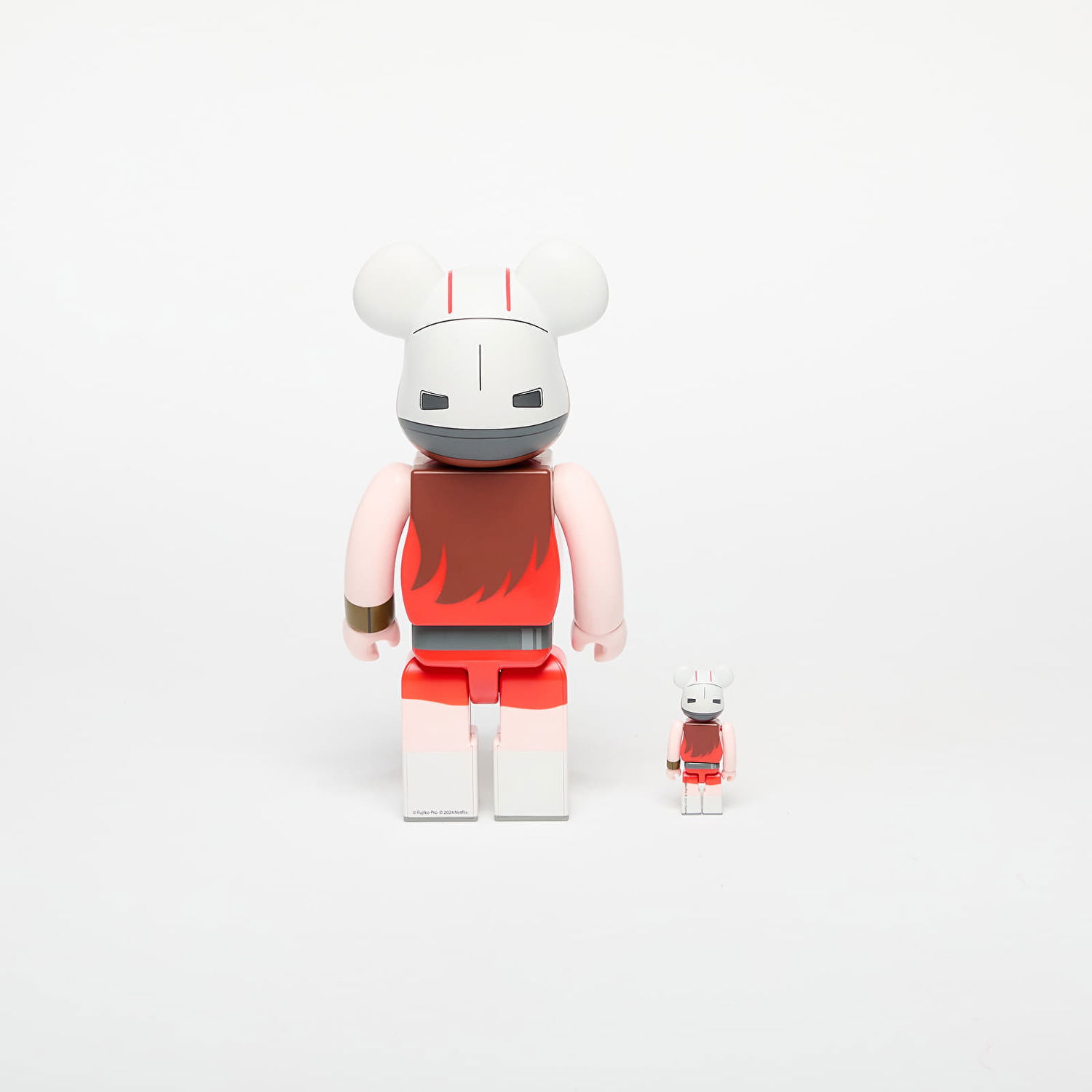 Collectible Medicom Toy BE@RBRICK Ream 100% & 400% Set Universal Rød | 4530956616117, 1