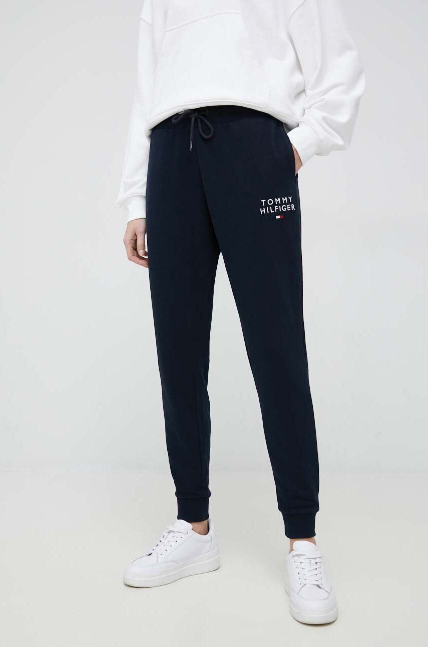 Joggingbukser Tommy Hilfiger Sweatpants Mørkeblå | UW0UW04522.PPYX, 0