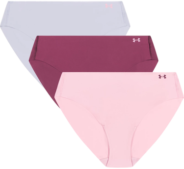 Trusser Under Armour 3-Pack No Show Bikini Panties Lyserød | 1383897-697, 2