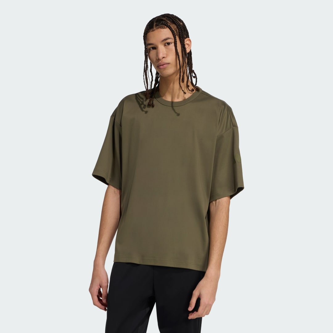 T-shirt adidas Performance Luxurious Soft T-Shirt Grøn | KB8094, 0