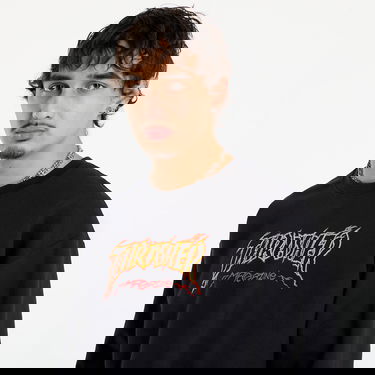 Sweatshirt Thrasher Thrasher Cracked by Exteenager Crewneck Sort | 145775, 1