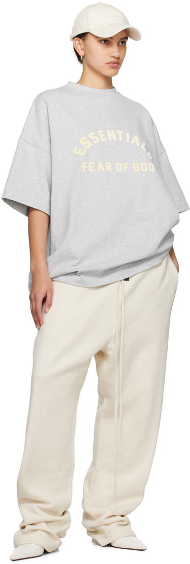 T-shirt Fear of God Essentials Crewneck T-Shirt Grå | 125SP242006F, 3
