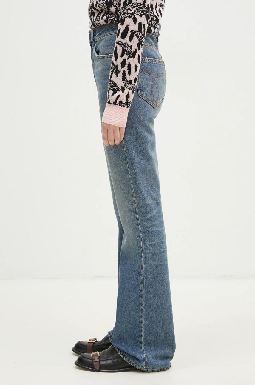 Jeans Fiorucci Fiorucci Flared Medium Waist Jeans Blå | U01FPDJE083DN01DN02, 1