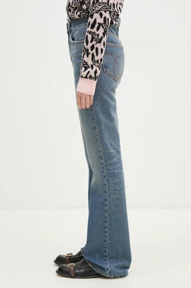 Jeans Fiorucci Fiorucci Flared Medium Waist Jeans Blå | U01FPDJE083DN01DN02, 1