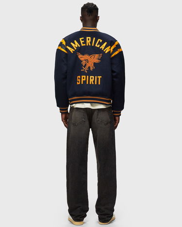 Bomberjakke Rhude 'American Spirit' Bomber Jacket Mørkeblå | RHPS24JA01612133, 1