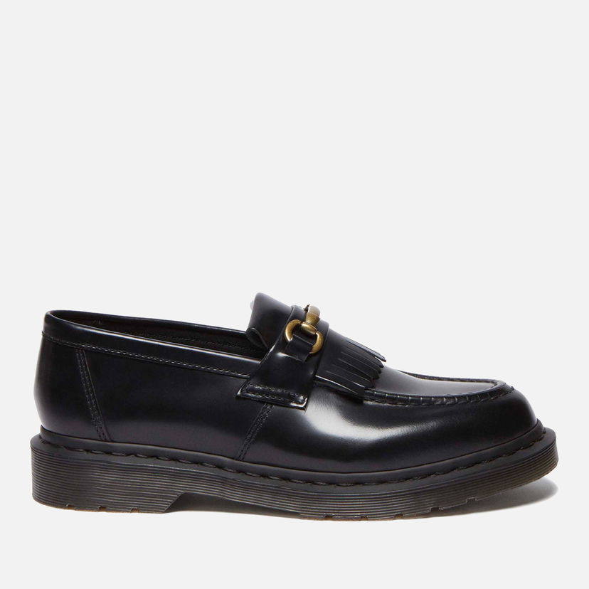 Sneakers og sko Dr. Martens Adrian Snaffle Polished Leather Loafers Sort | 32102001