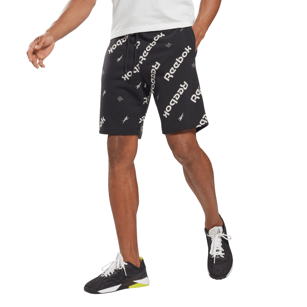 Shorts Reebok All-Over Print Shorts Sort | HB5980, 0