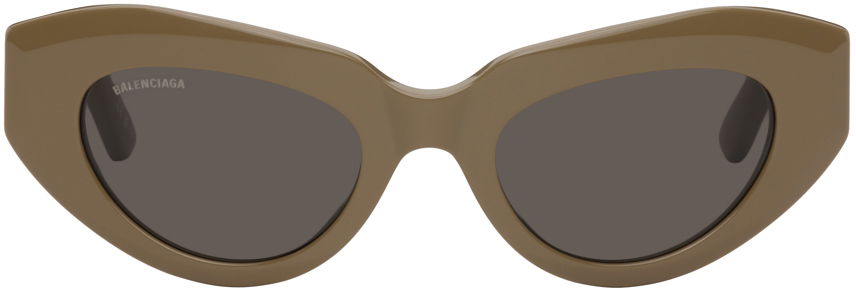 Solbriller Balenciaga Rive Gauche Sunglasses Grøn | BB0236S, 0