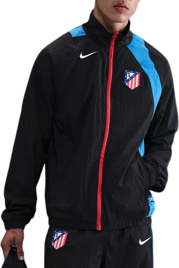 Jakke Nike Atletico Madrid Total 90 Track Jacket Sort | hq9731-010