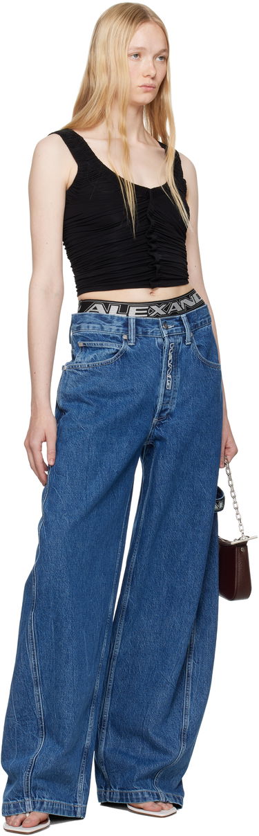 Tanktop Alexander Wang Alexander Wang Ruched Tank Top Sort | 1CC2251025, 3