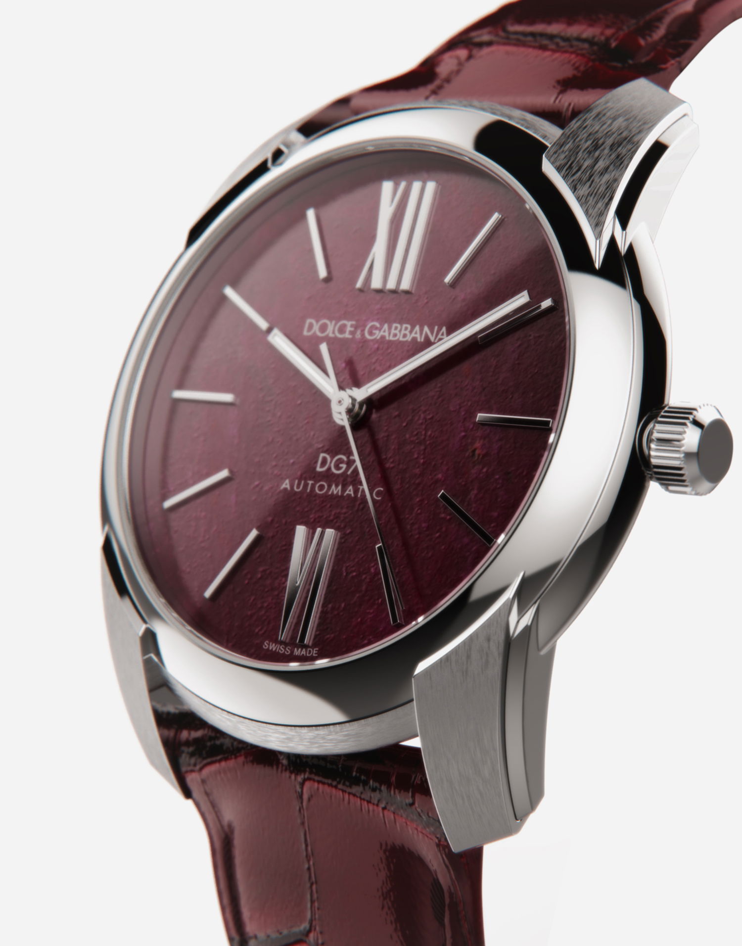 Ur Dolce & Gabbana Dg7 Watch Steel Bourgogne | WWFE1SWW061R0012, 1