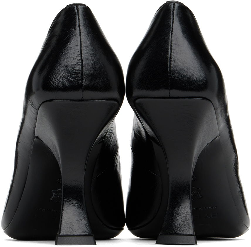 Sneakers og sko BY FAR Leather Pointed Toe Pumps Sort | 23PFVIVBLCRE, 1