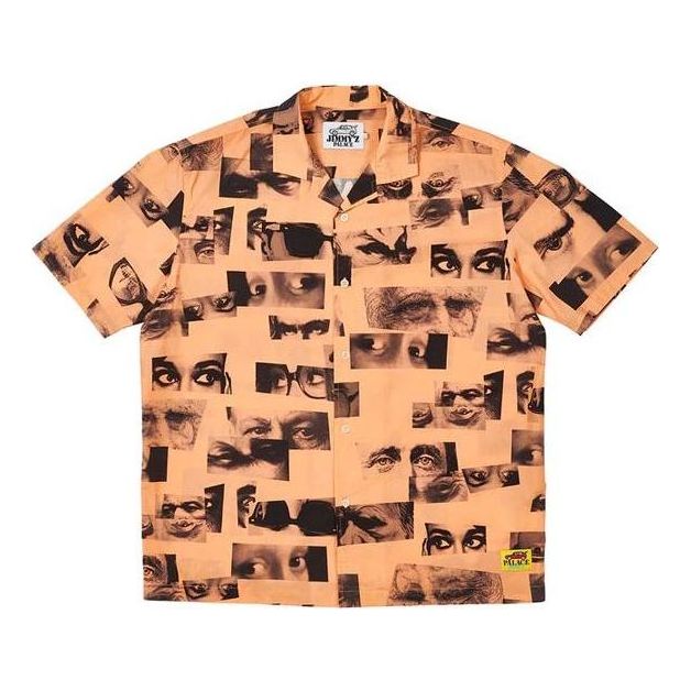 Skjorte Palace Palace Jimmy Print Shirt Orange | P22JZSHT001