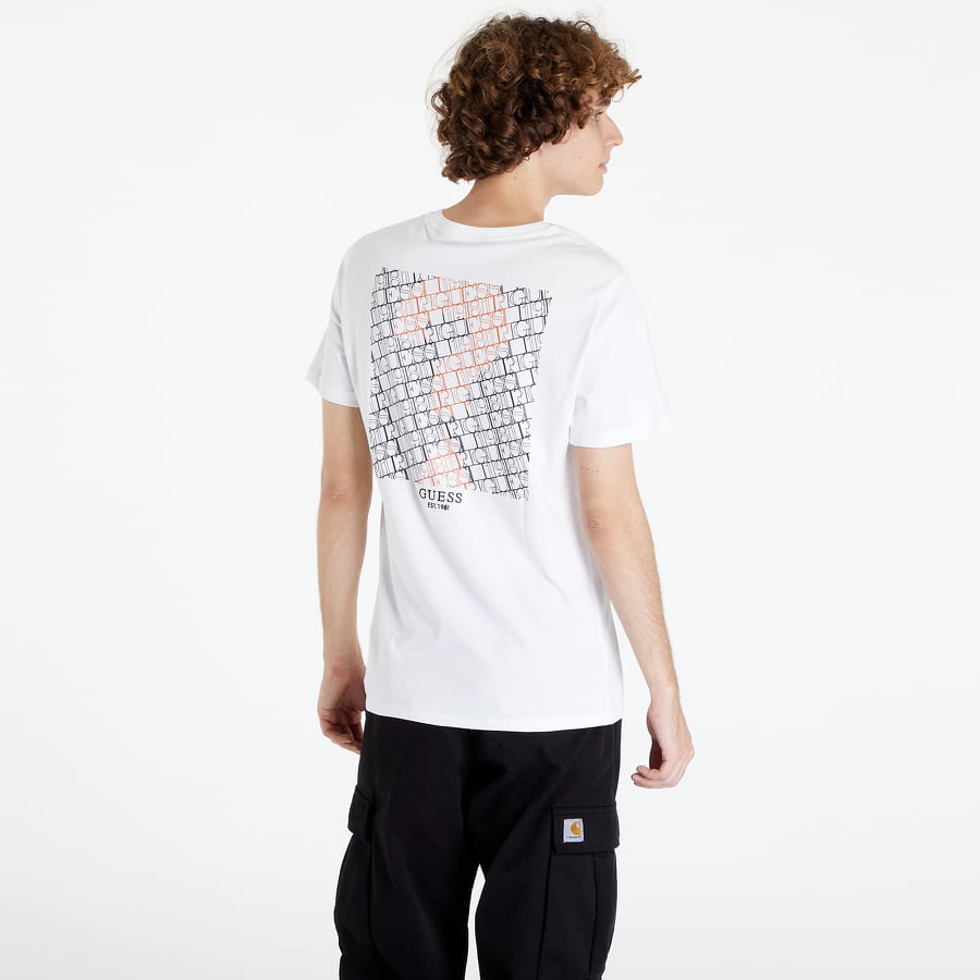 T-shirt GUESS Ermes  Tee Hvid | M2BI59I3Z14-G011, 0