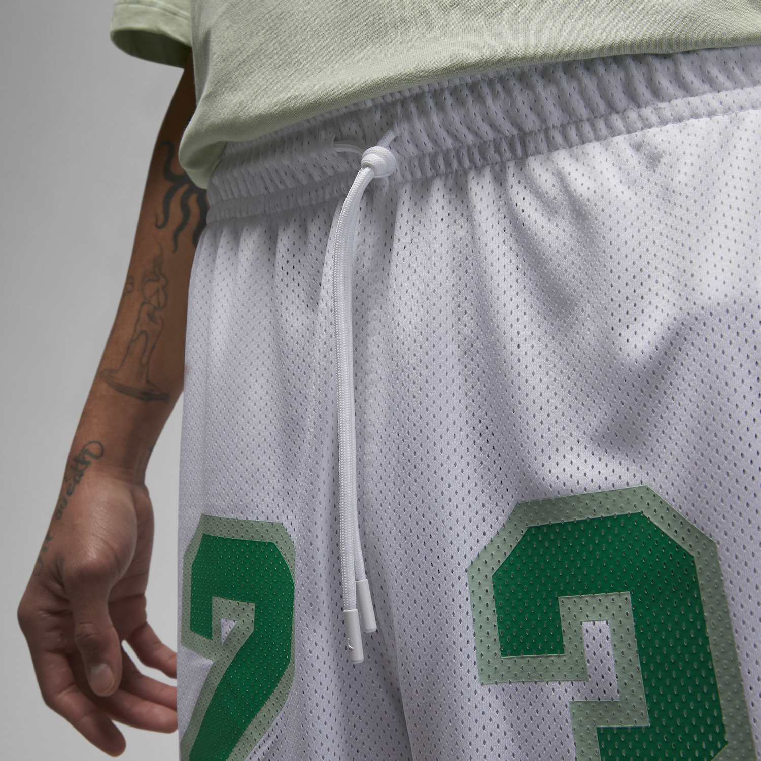 Shorts Nike Essentials Graphic Mesh Shorts Hvid | DX9671-100, 1