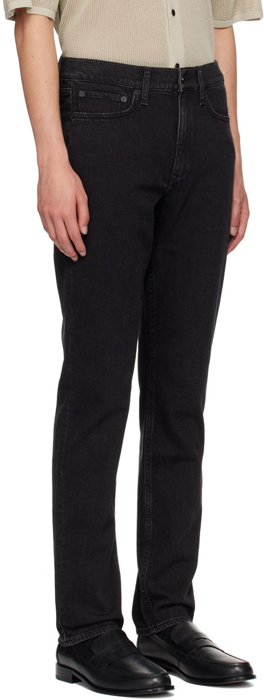 Jeans rag & bone Fit 2 Slim-Fit Jeans Sort | MED23S1223FDWB, 1