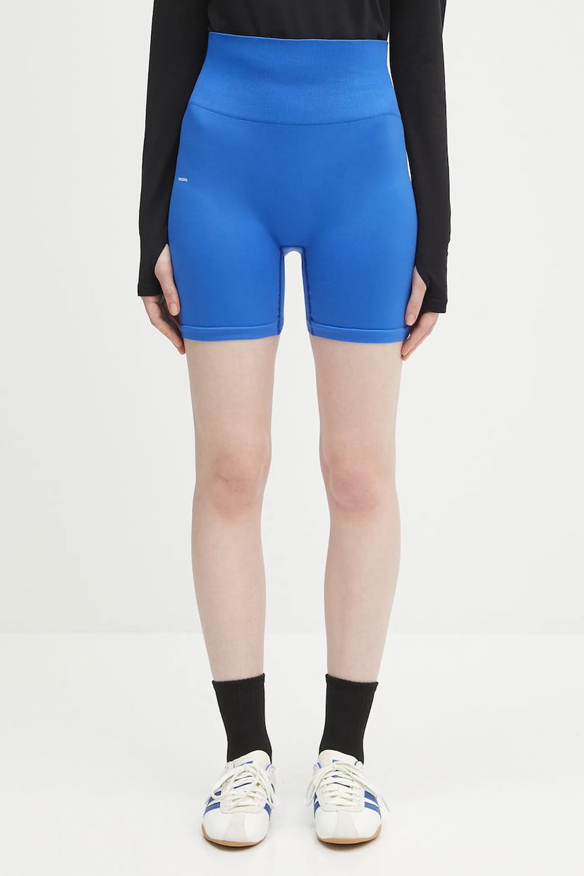 Shorts PANGAIA Pangaia Plant-Stretch Compressive High Waist Shorts Blå | 10002485