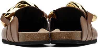 Tilbehør JW Anderson JW Anderson Chain Loafers Brun | LF0035-LA0050, 1
