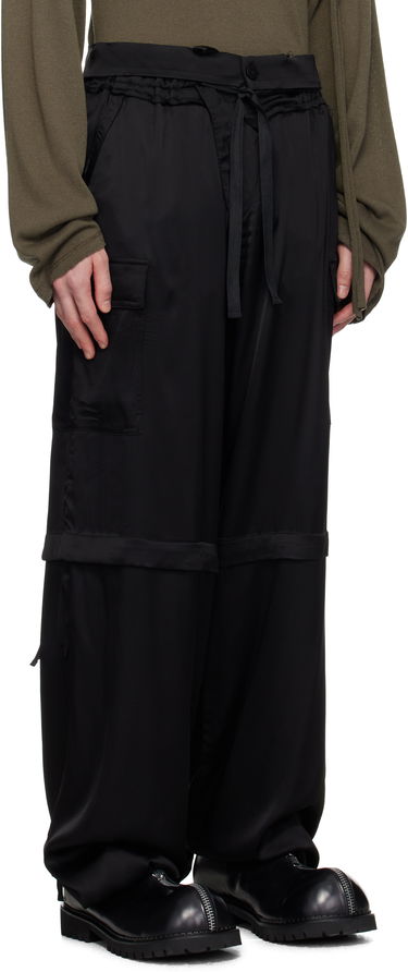 Cargo bukser Ottolinger Ottolinger Baggy Cargo Pants Sort | 111-200111-01, 1