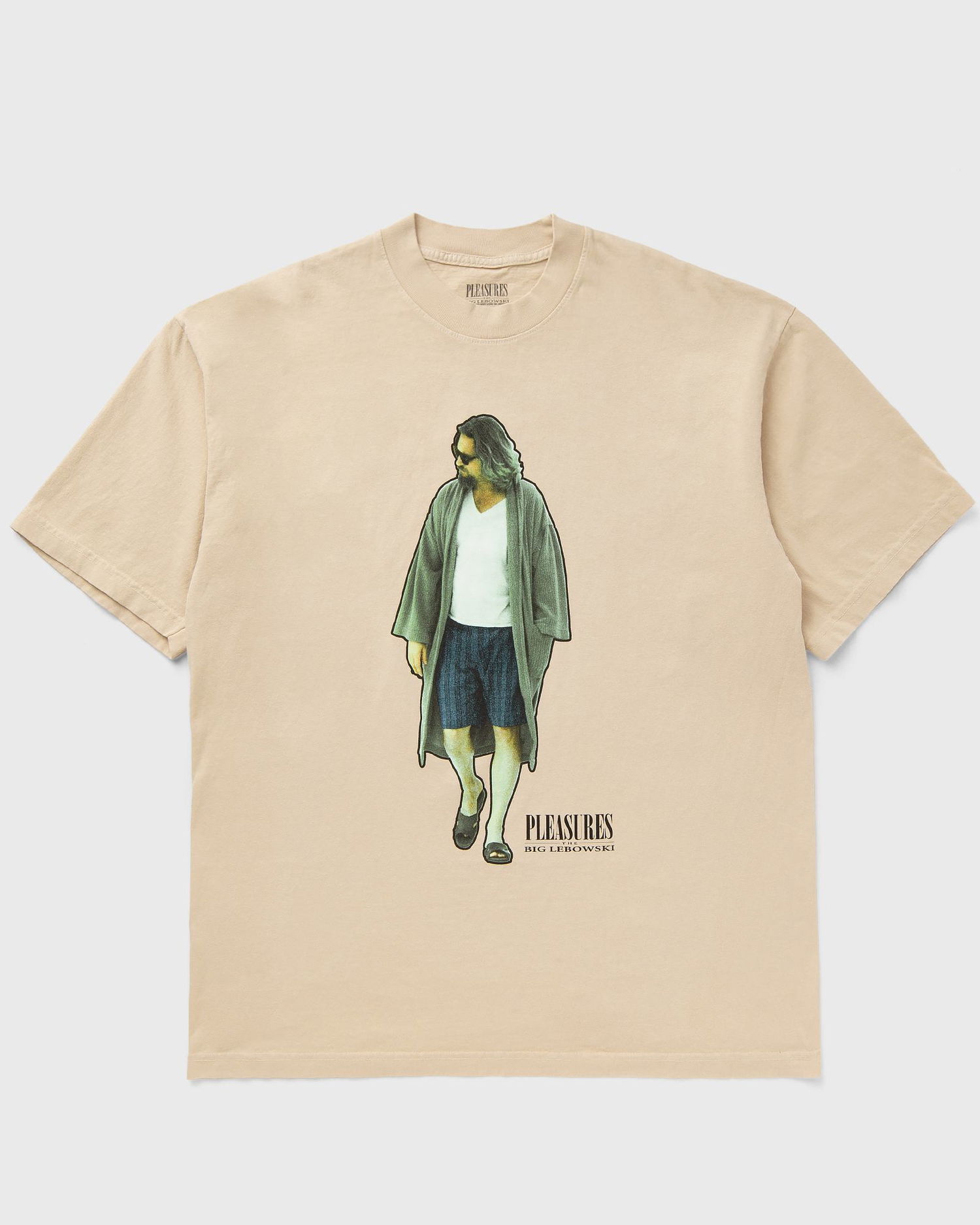 T-shirt Pleasures The Dude Graphic T-Shirt Beige | P25SU058-BEIGE, 0