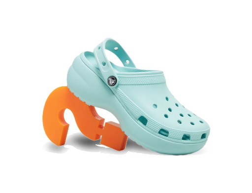 Sneakers og sko Crocs Classic Platform Clog Turkis | 2067504SS