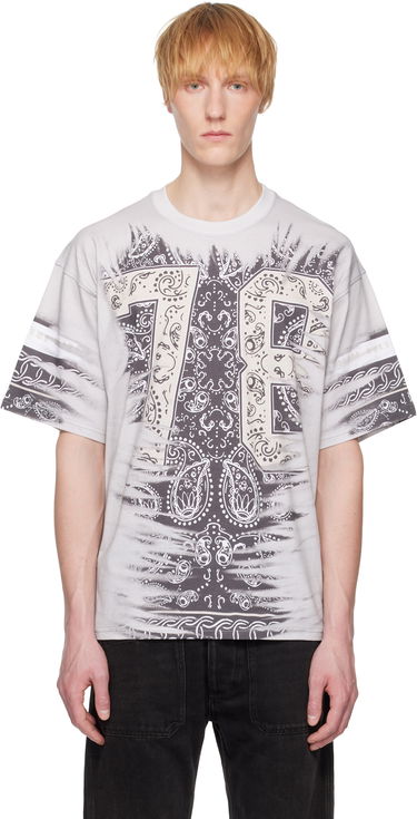 T-shirt Diesel Diesel T-Boxt-78-R1 Paisley Print T-Shirt Hvid | A19649-0HGBZ-72SA, 0