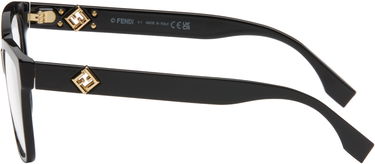 Solbriller FENDI FF Diamonds Rectangular Frame Glasses Sort | FE50117I@55001 192337204067, 2