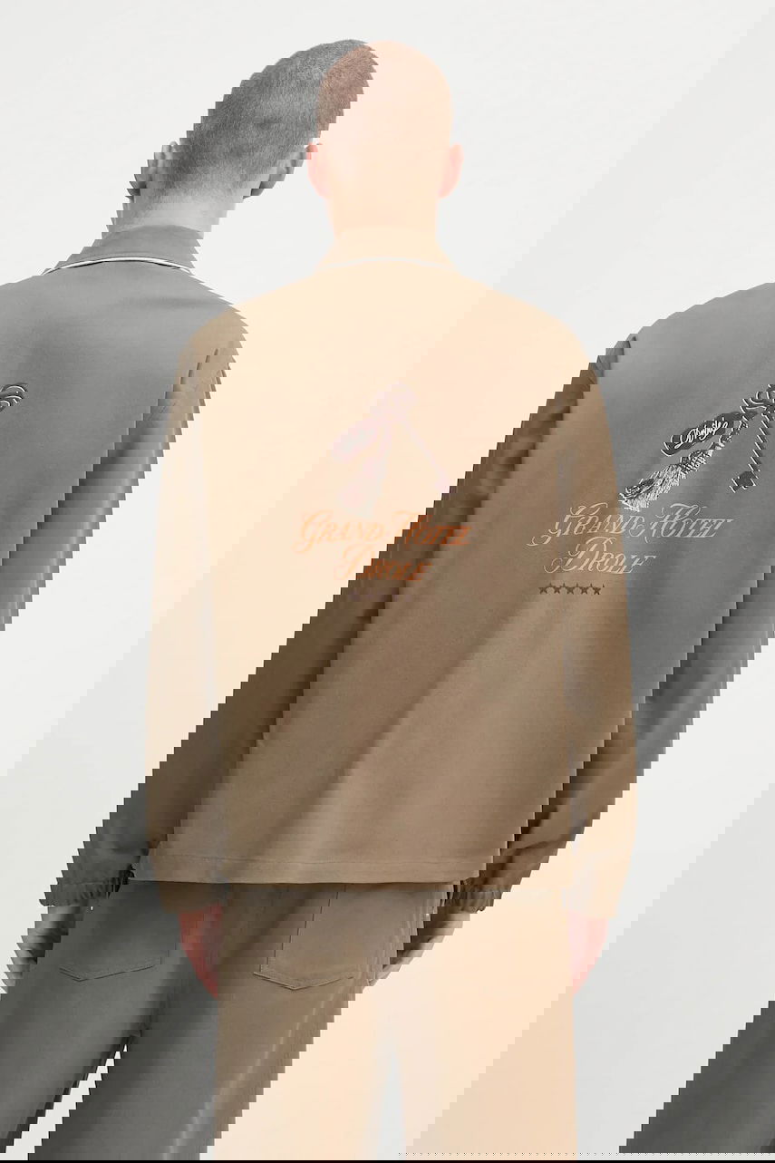 Jakke Drôle de Monsieur Drôle de Monsieur La Veste Grand Hotel Jacket Brun | H.JT235.CO214, 0
