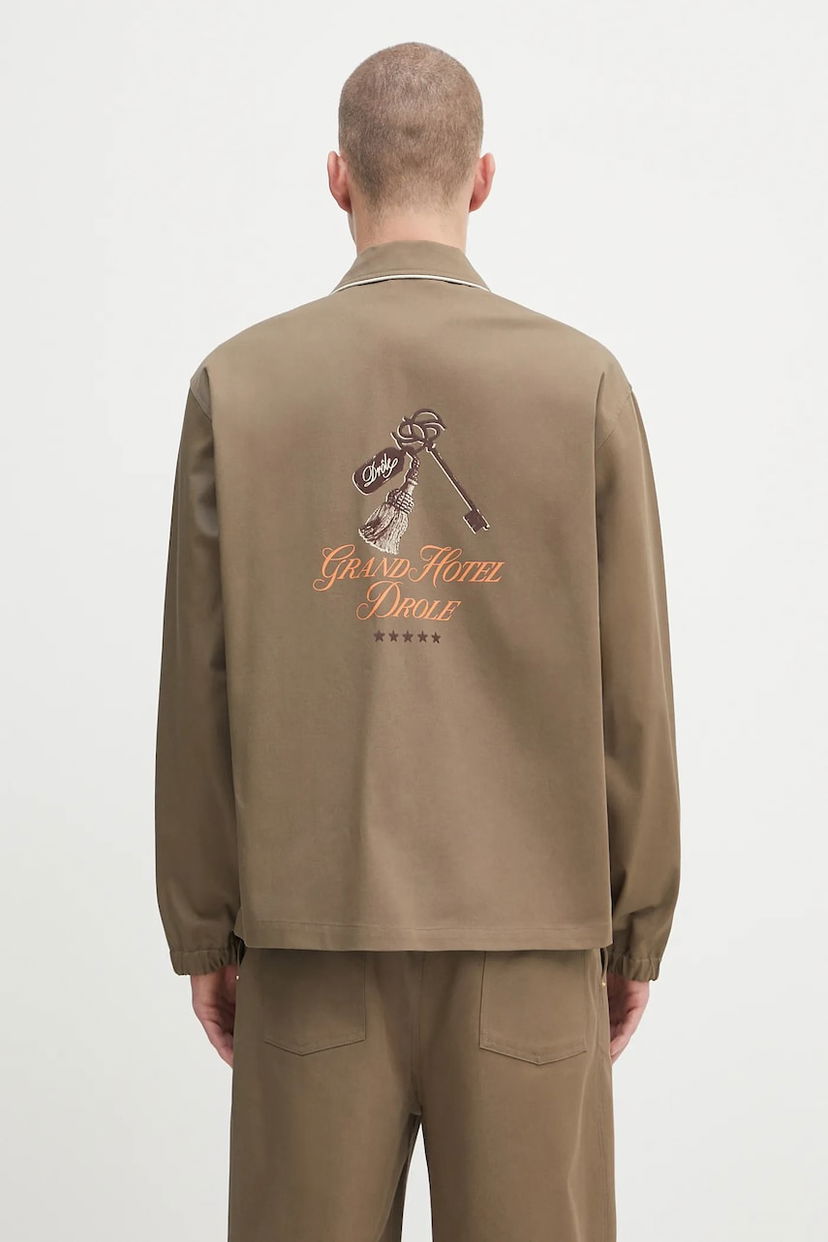 Jakke Drôle de Monsieur Drôle de Monsieur La Veste Grand Hotel Jacket Brun | H.JT235.CO214