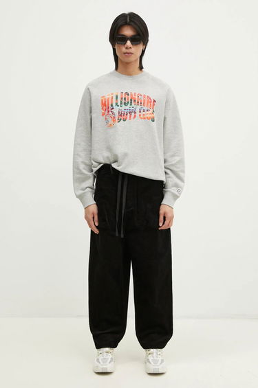 Sweater BILLIONAIRE BOYS CLUB Billionaire Boys Club Tropical Island Fill Arch Logo Crewneck Sweatshirt Grå | B24439, 4
