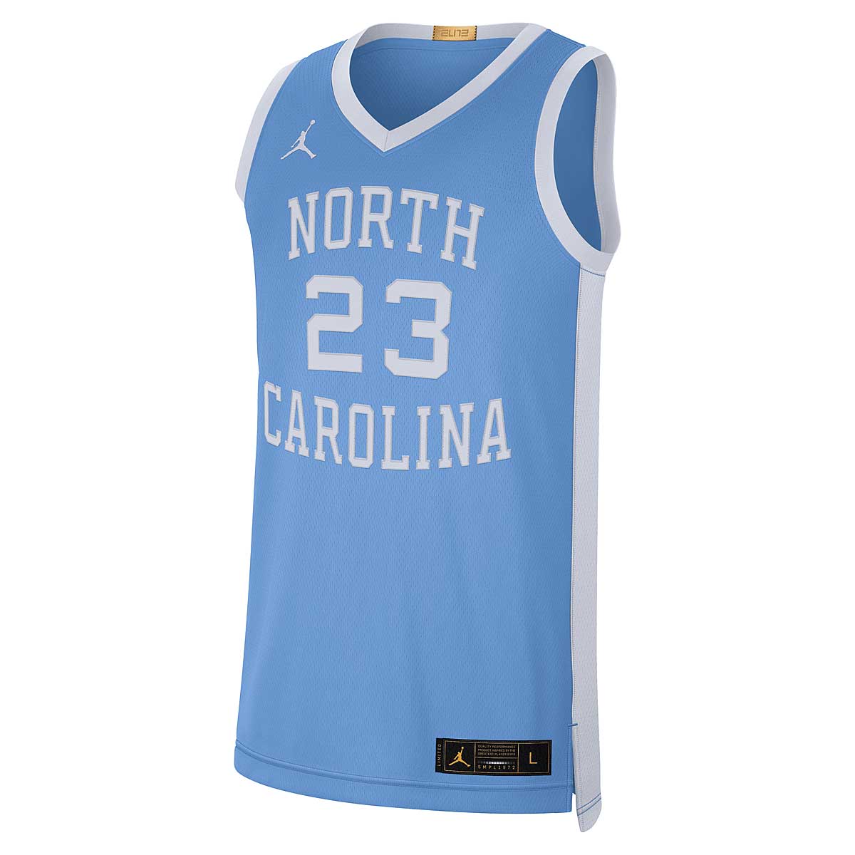 Jersey Nike NCAA NORTH CAROLINA TAR HEELS UNC RETRO ROAD JERSEY MICHAEL JORDAN Blå | DZ6025-448, 1