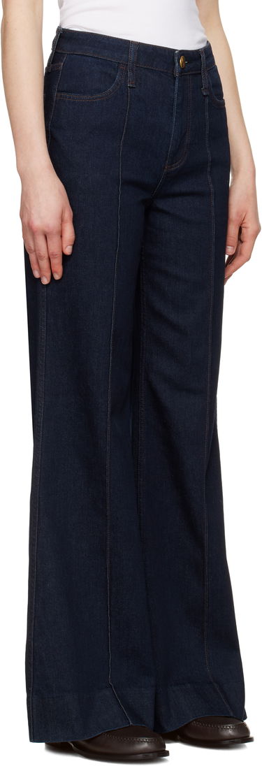 Jeans rag & bone rag & bone Skylar High-Rise Wide Leg Jeans Blå | WDD25S3008VSRI, 1