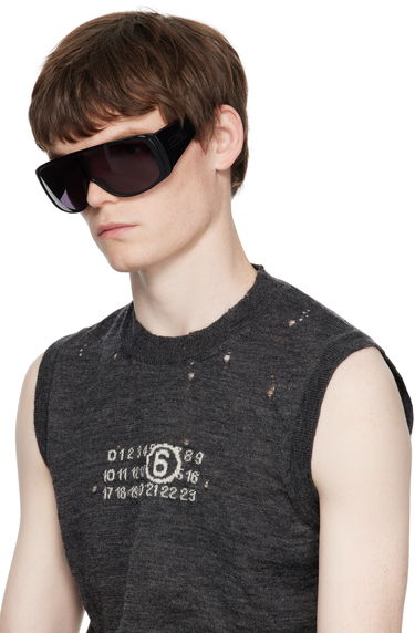 Solbriller Maison Margiela MM6 Maison Margiela Mask Sunglasses Sort | T4I, 3