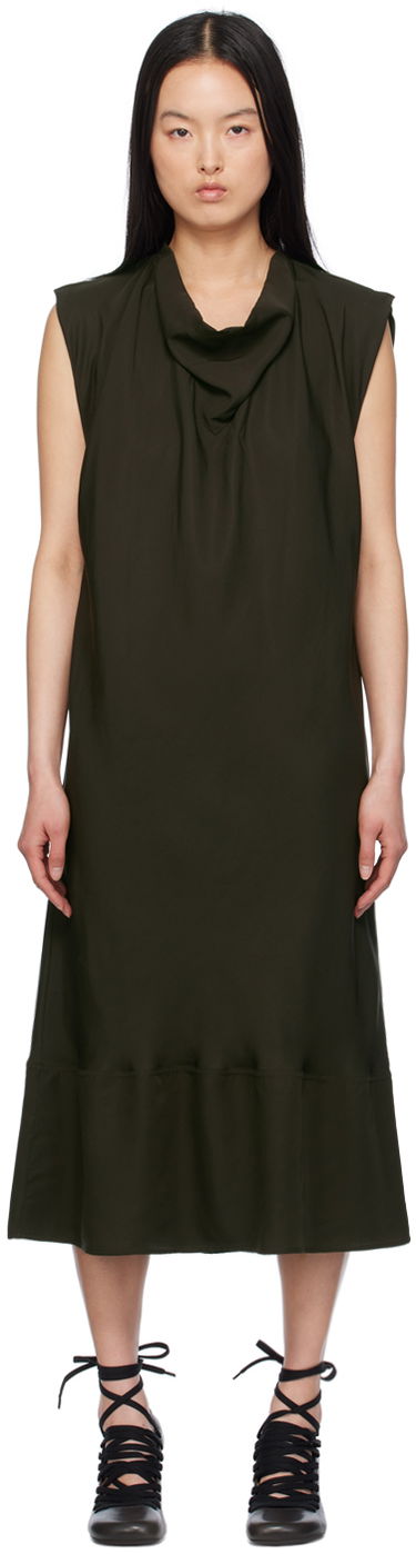 Kjole LEMAIRE Midi Dress Grøn | DR1055 LF1126, 0